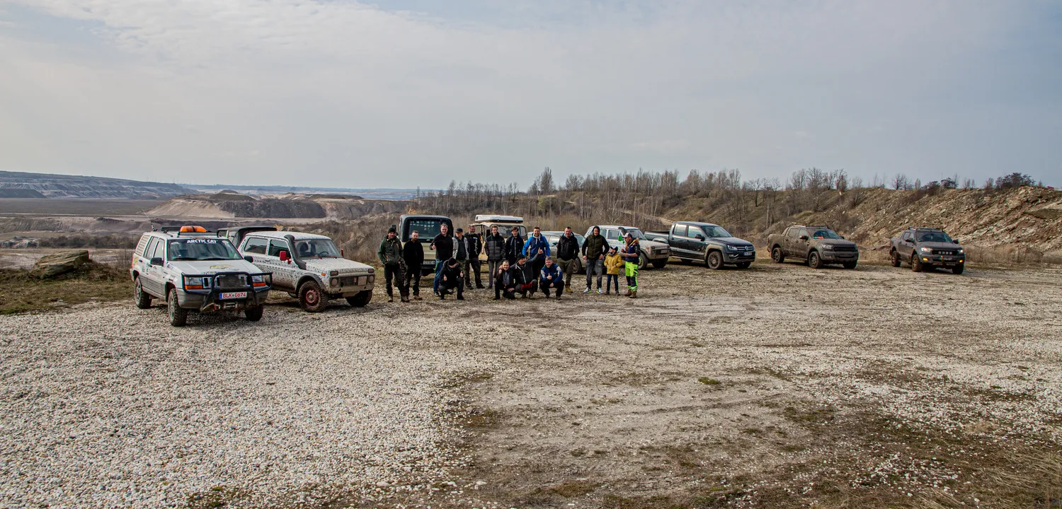 Quadfactory Beitler, Geländewagentour, Gruppenfoto