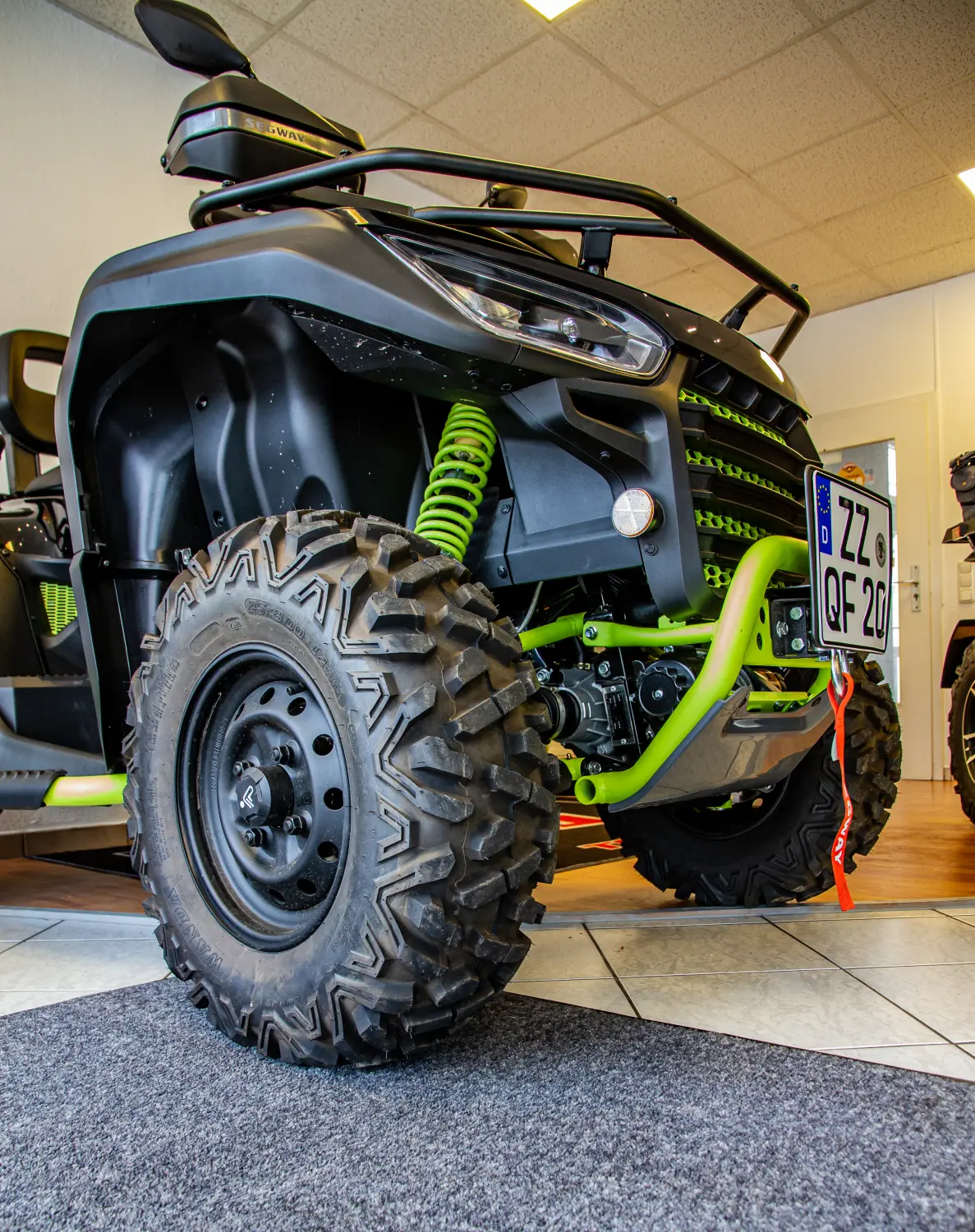 Quadfactory Beitler, Quad-Bike vorne in Nahaufnahme